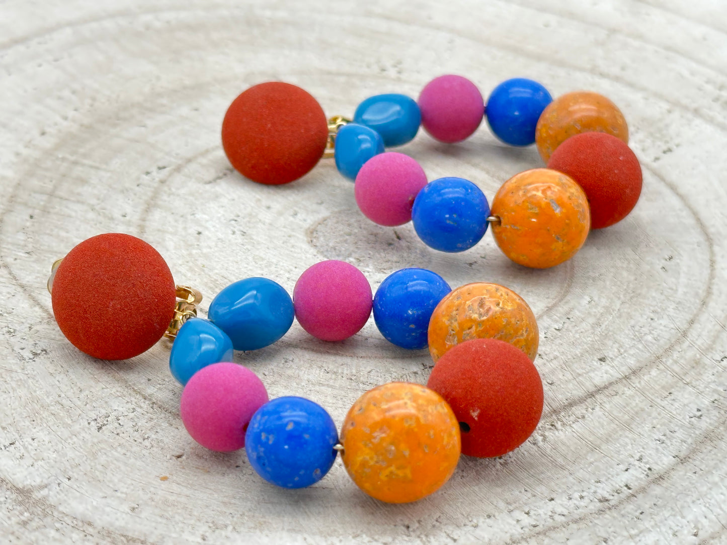 BOUCLES D'OREILLES BASTILLE - Francine BRAMLI