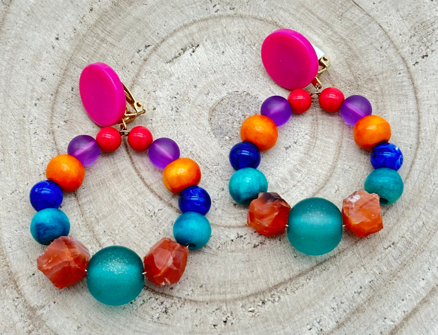 BOUCLES D'OREILLES BASTILLE - Francine BRAMLI