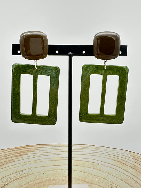 BOUCLES D’OREILLES CEINTURES - Francine BRAPLI