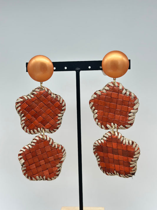 Boucles d’oreilles RAMBOUTAN  - Francine BRAMLI