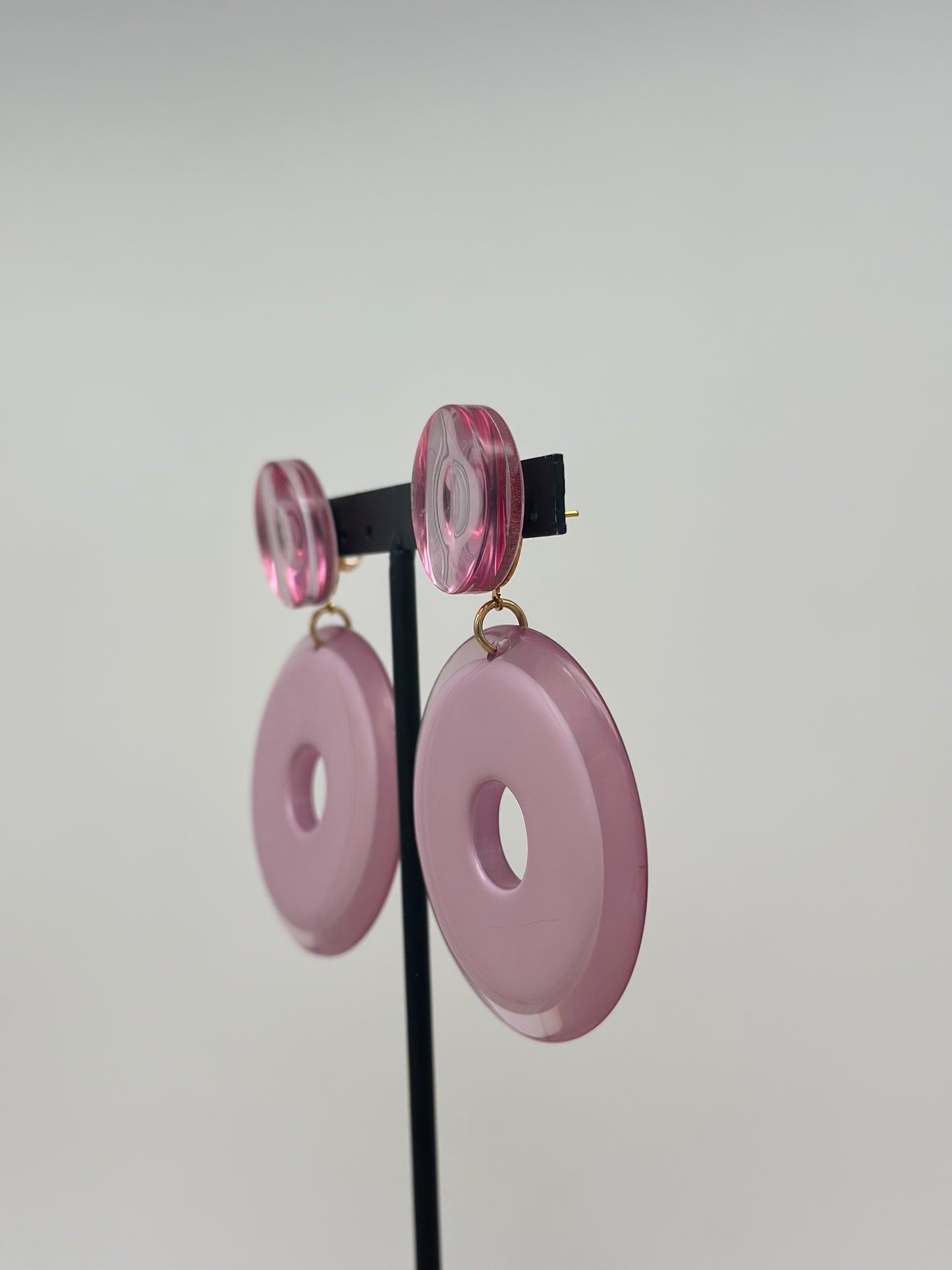 Boucles d’oreilles VINYLE - Francine BRAMLI