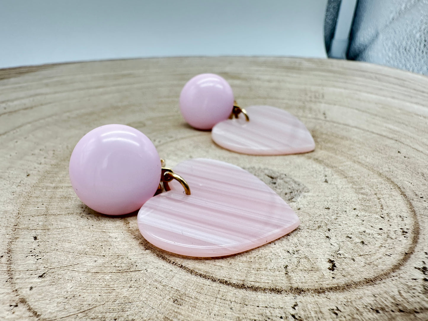 BOUCLES D'OREILLES CŒURS - Francine BRAMLI