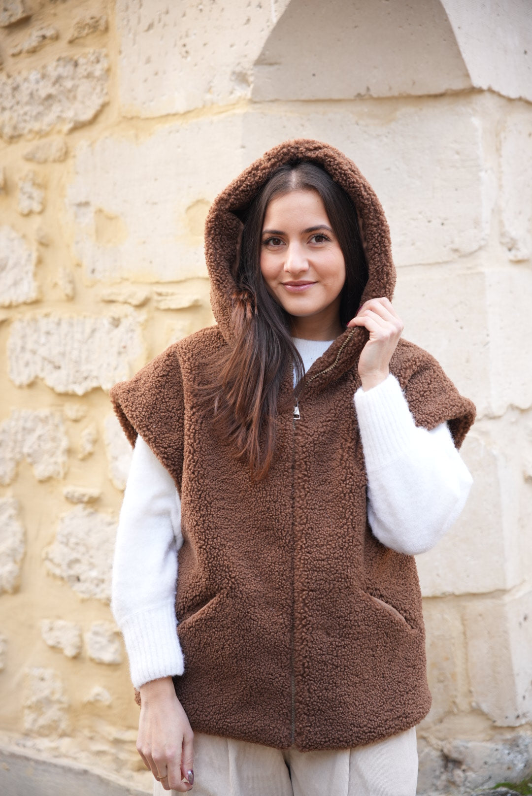 Veste sans manches Teddy bear