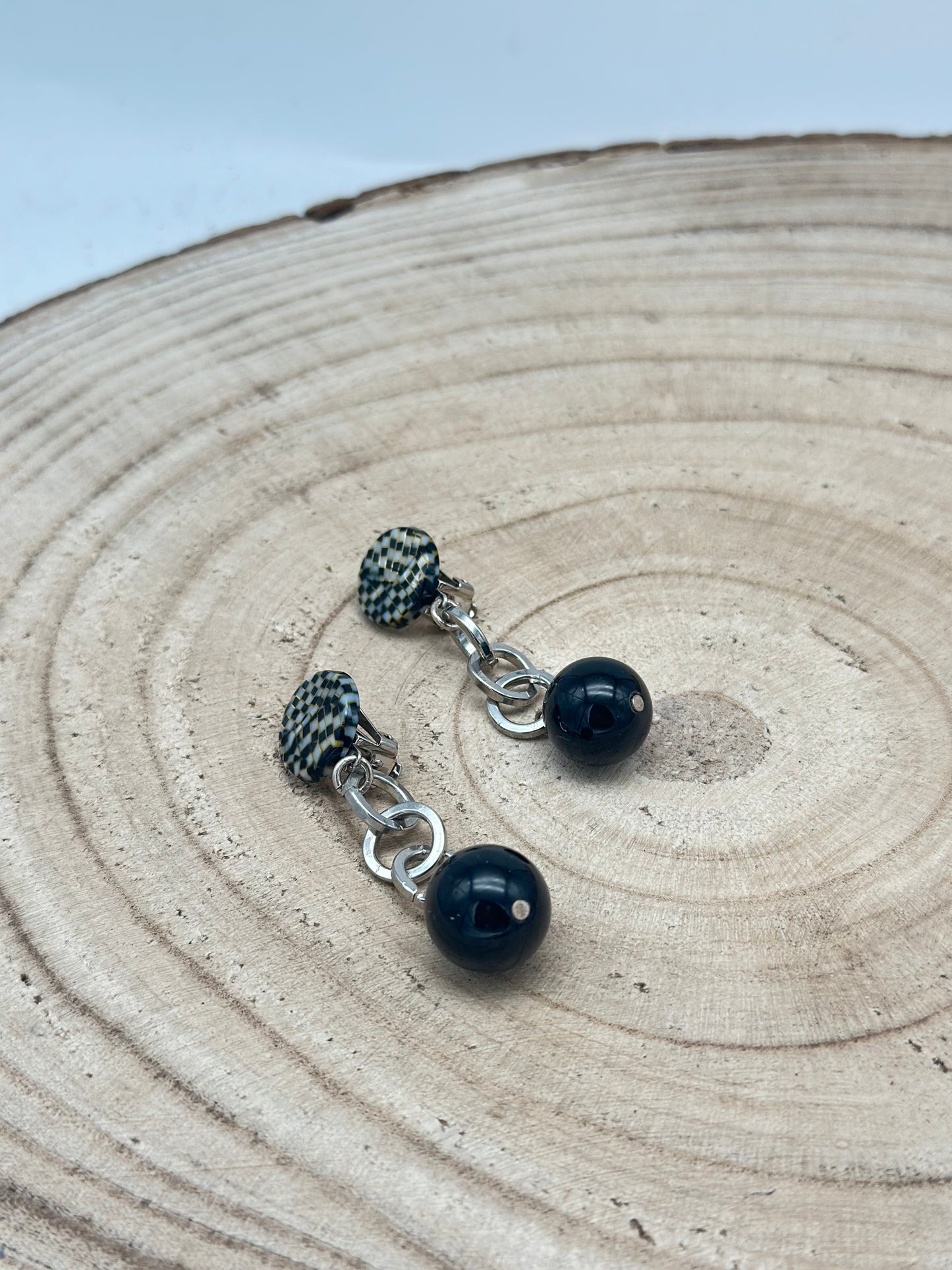Boucles d’oreilles BOULES - Francine BRAMLI