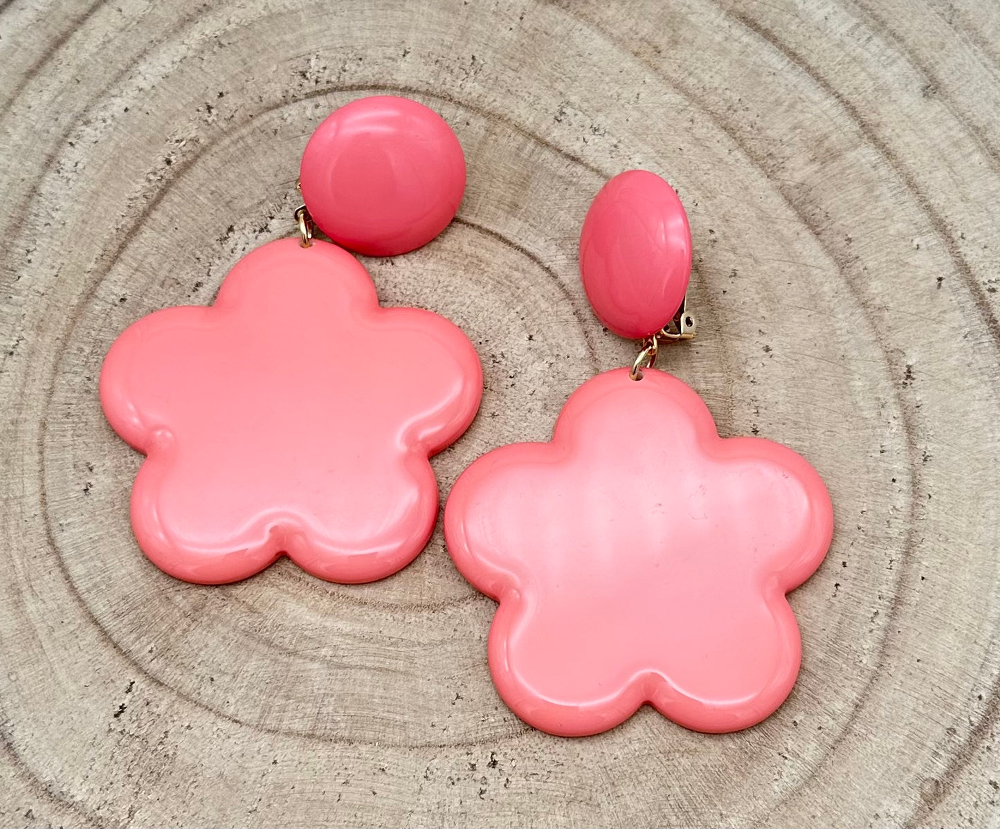 BOUCLES D'OREILLES FLEUR - Francine BRAMLI