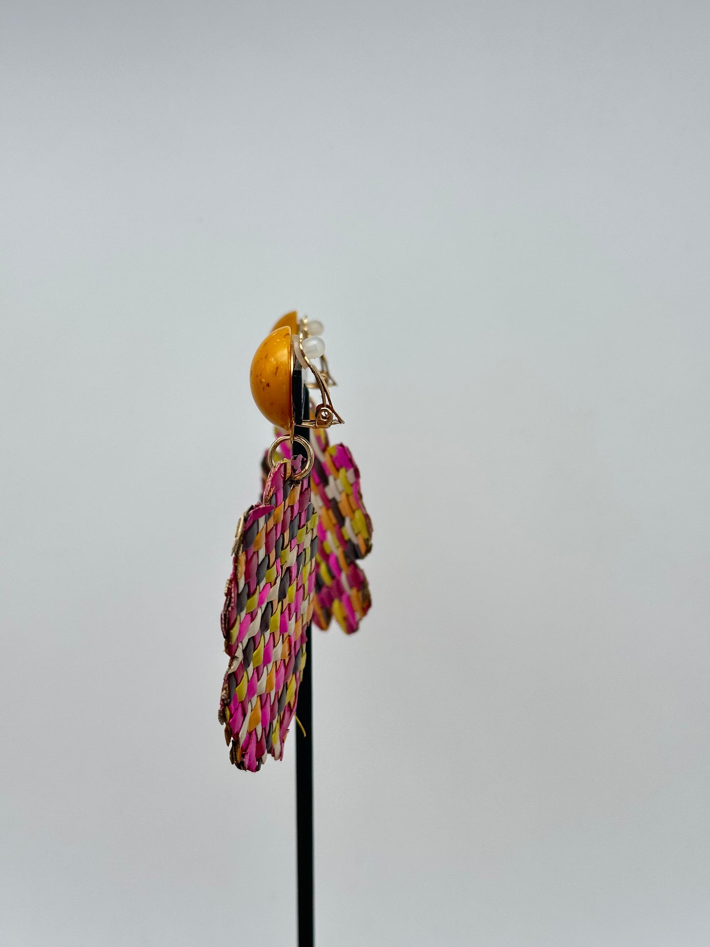 Boucles d’oreilles RAMBOUTAN  - Francine BRAMLI