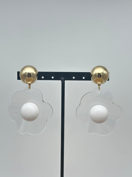 Boucles d’oreilles FLEUR - Francine BRAMLI