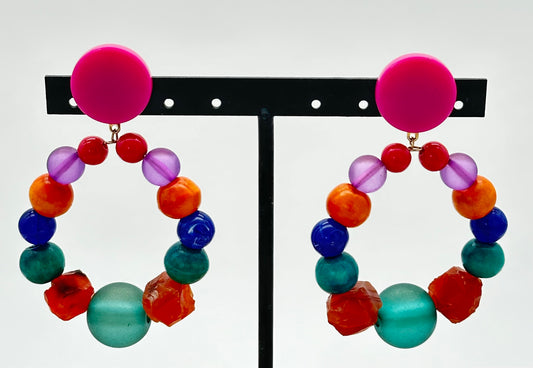 BOUCLES D'OREILLES BASTILLE - Francine BRAMLI