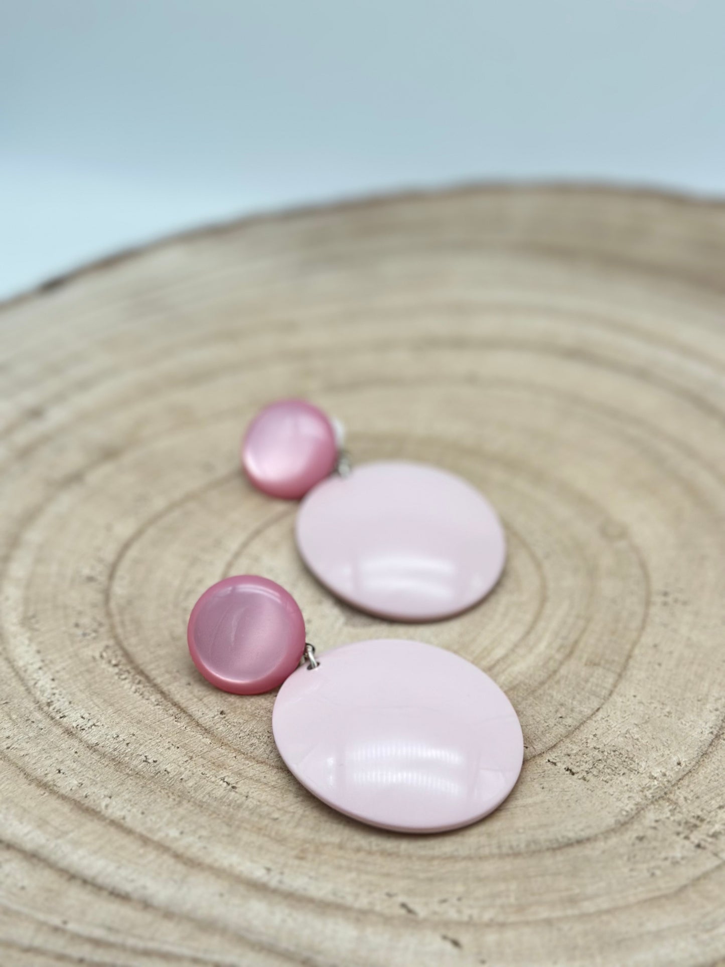 Boucles d’oreilles PLAQUES - Francine BRAMLI