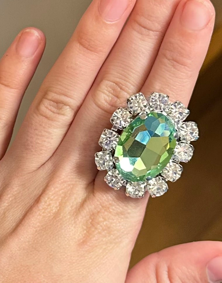 BAGUE CRISTAL - Francine BRAMLI