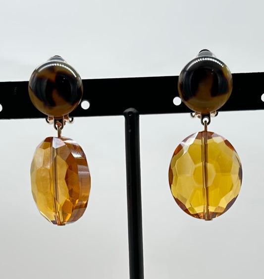 BOUCLES D'OREILLES ÉLÉMENTS SCINTILLANTS - Francine BRAMLI
