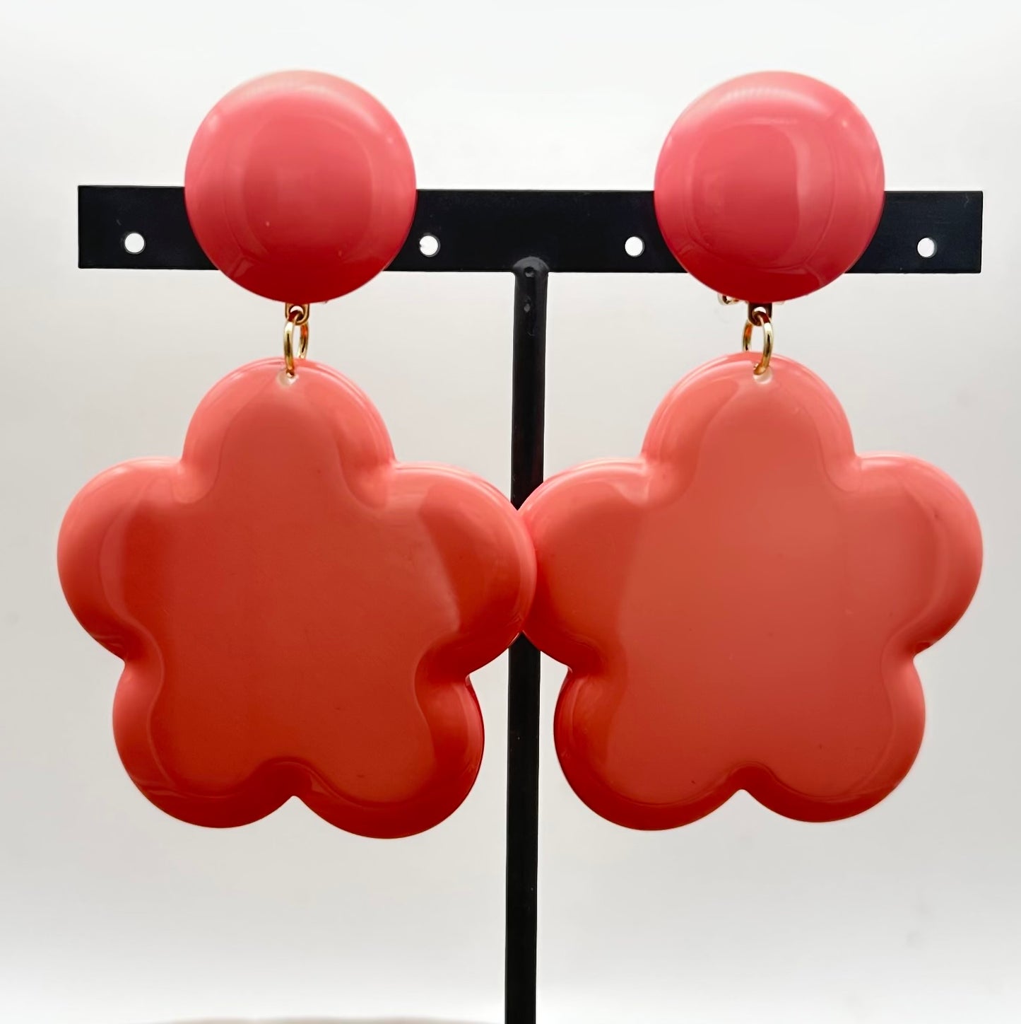 BOUCLES D'OREILLES FLEUR - Francine BRAMLI