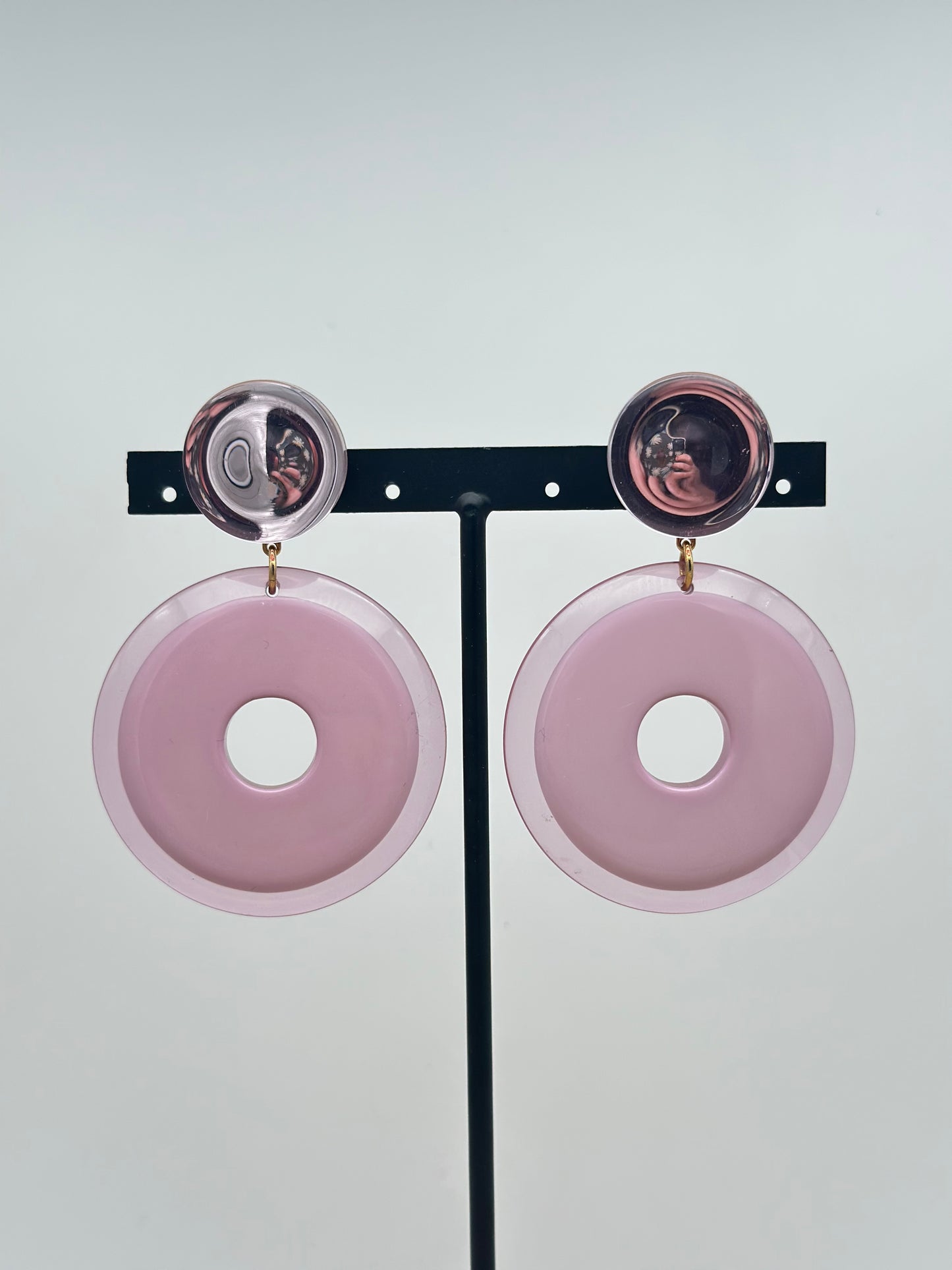 Boucles d’oreilles VINYLE - Francine BRAMLI