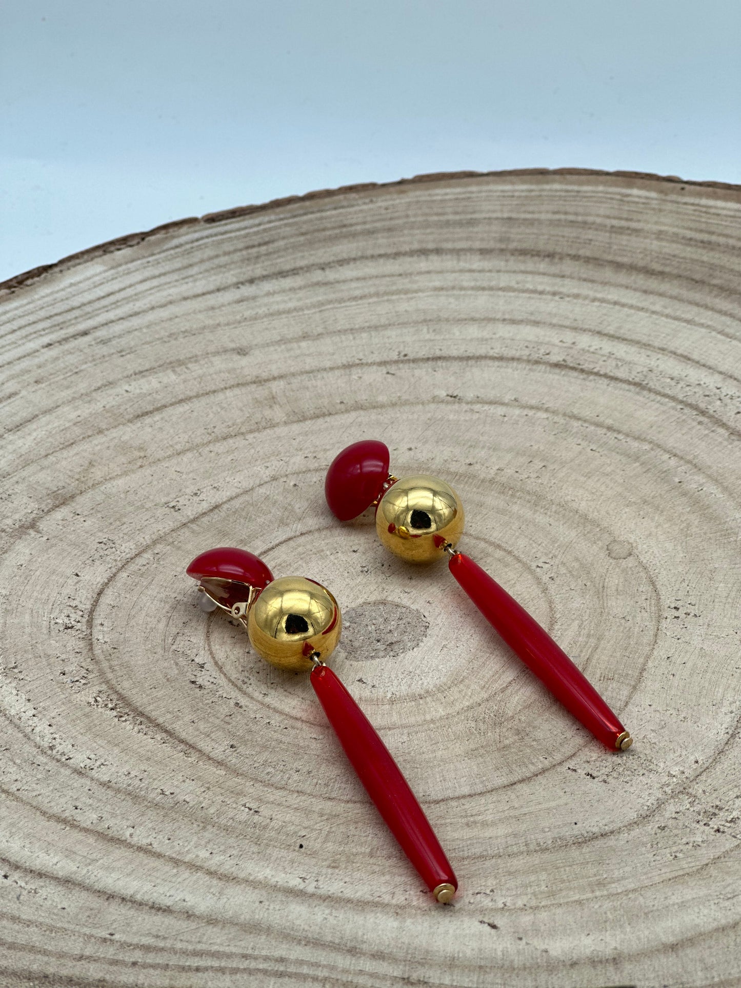 Boucles d’oreilles Bâton - Francine BRAMLI