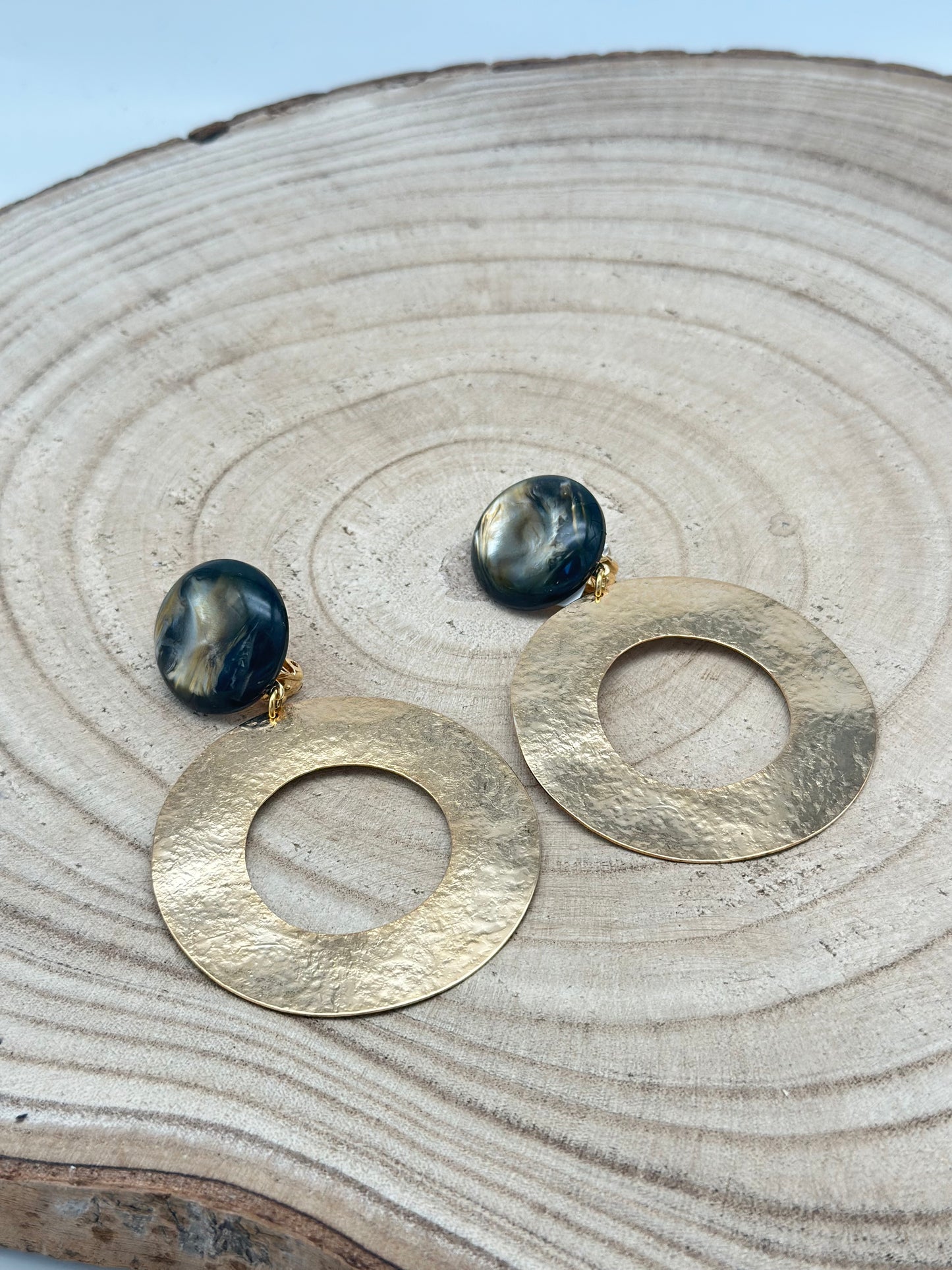 Boucles d’oreilles Créole - Francine BRAMLI