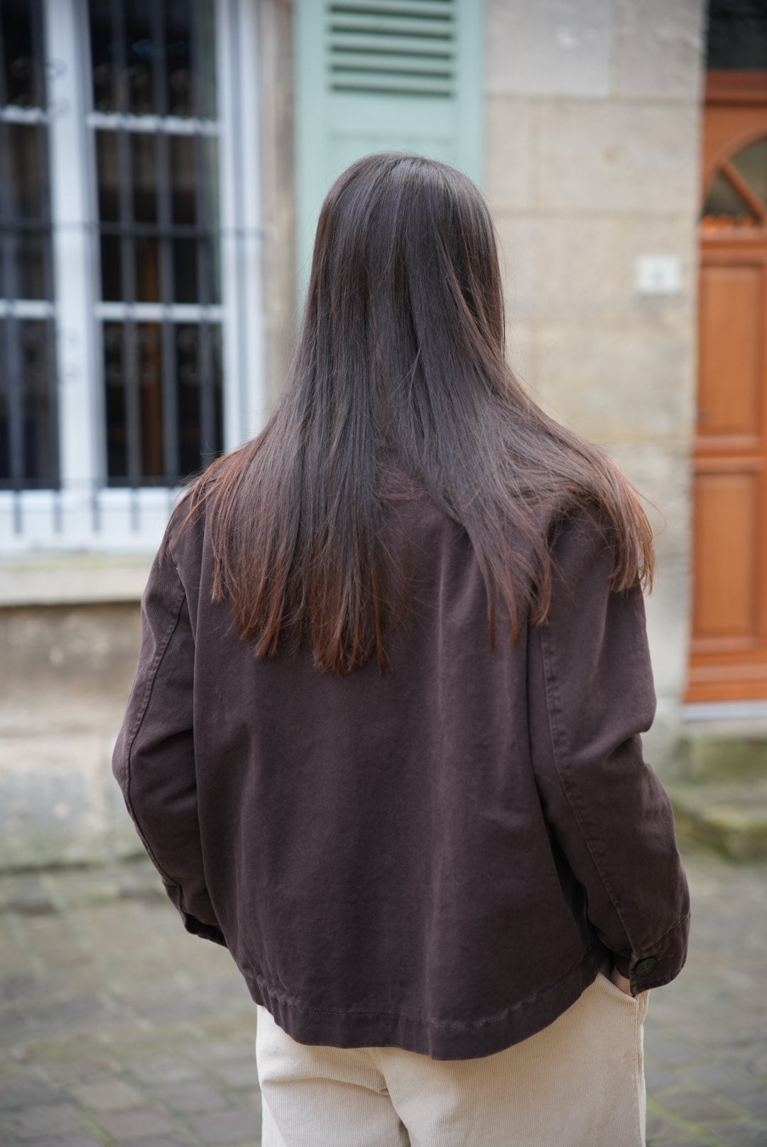 Veste motifs brodés