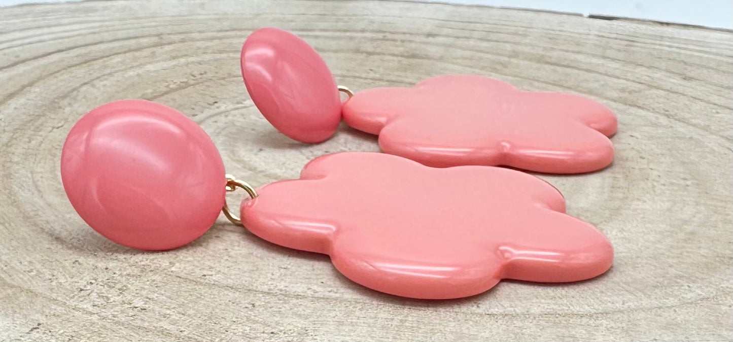 BOUCLES D'OREILLES FLEUR - Francine BRAMLI