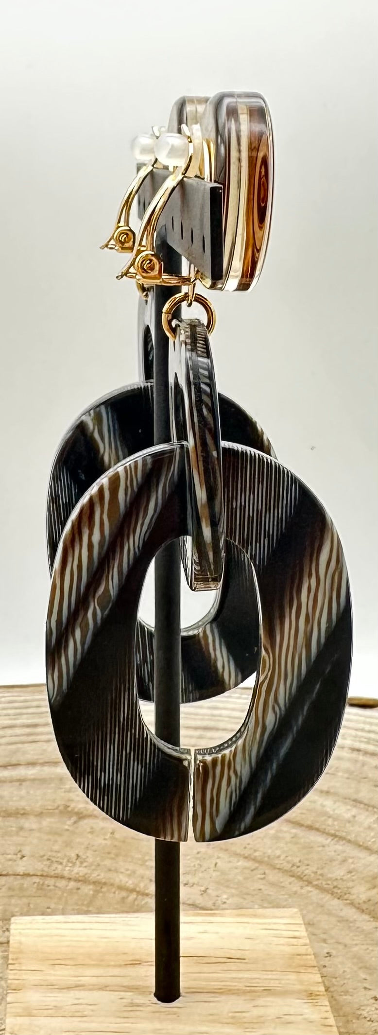 BOUCLES D'OREILLES MIROIR - Francine BRAMLI