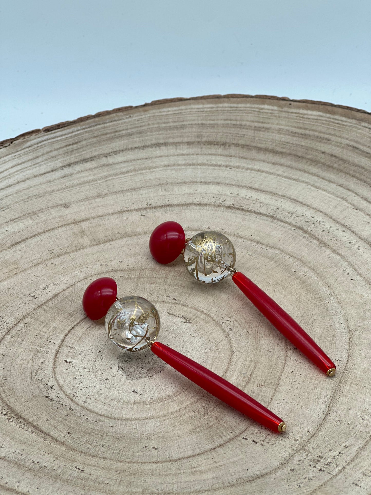 Boucles d’oreilles Bâton - Francine BRAMLI
