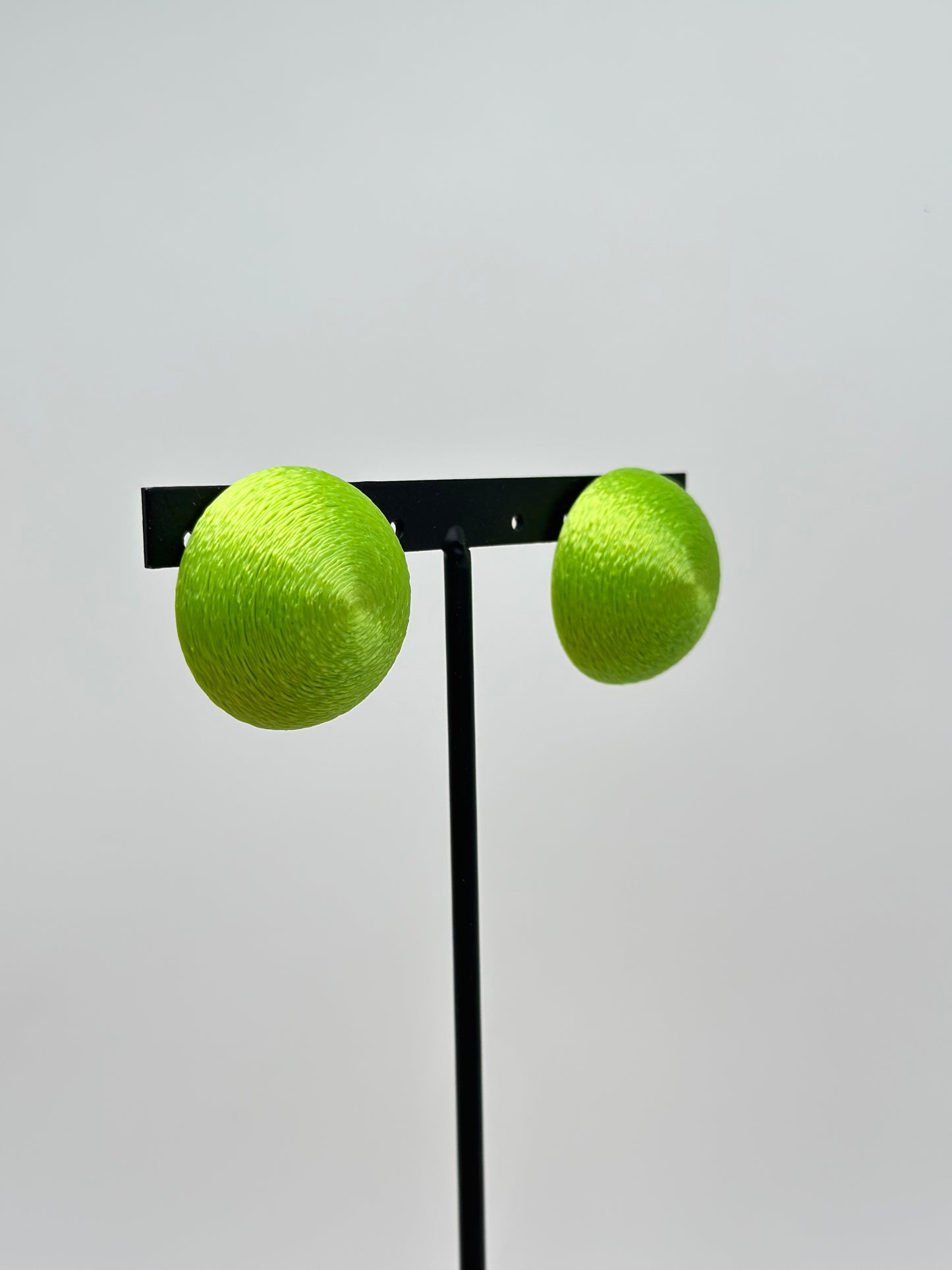 Boucles d’oreilles satin - Francine BRAMLI