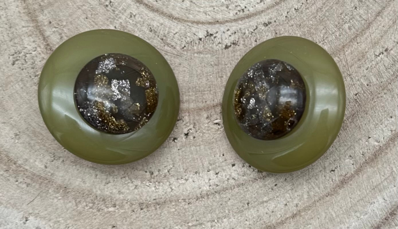 CABOCHON KAKI - Francine BRAMLI