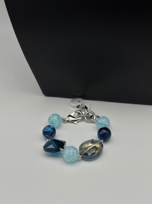 Bracelet bleu - Francine BRAMLI