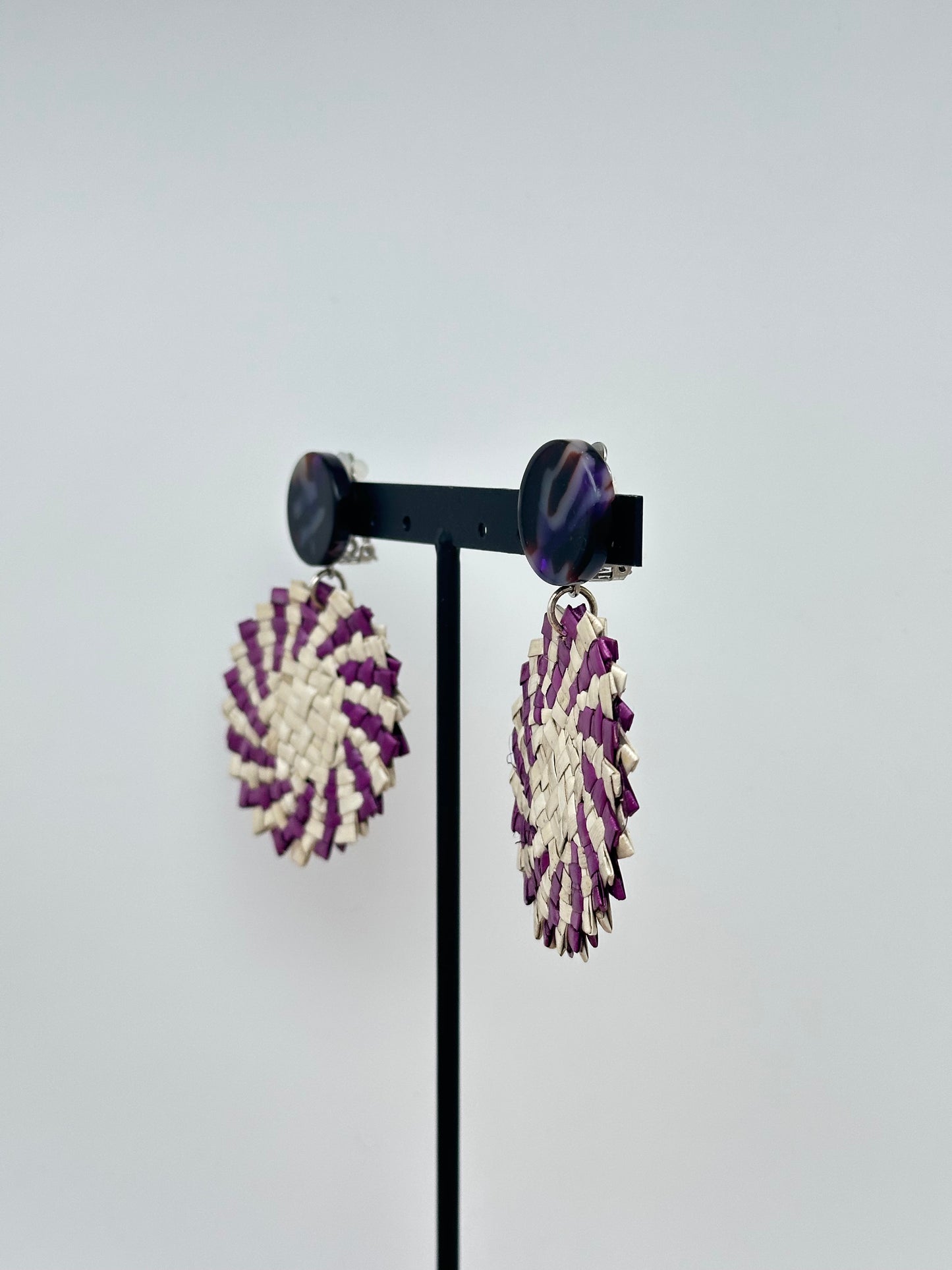 Boucles d’oreilles RAMBOUTAN  - Francine BRAMLI