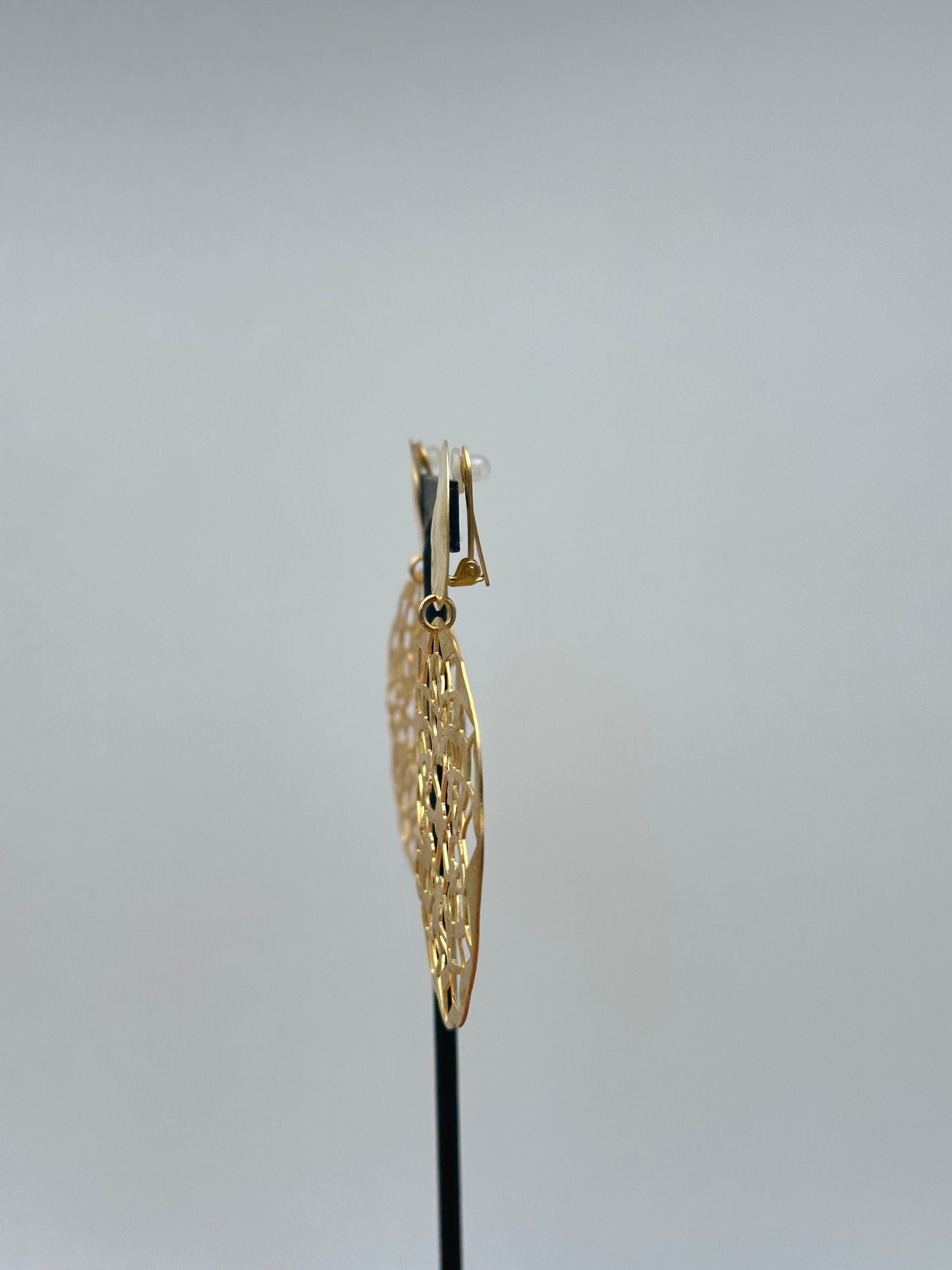 Boucles d’oreilles plaques - Francine BRAMLI