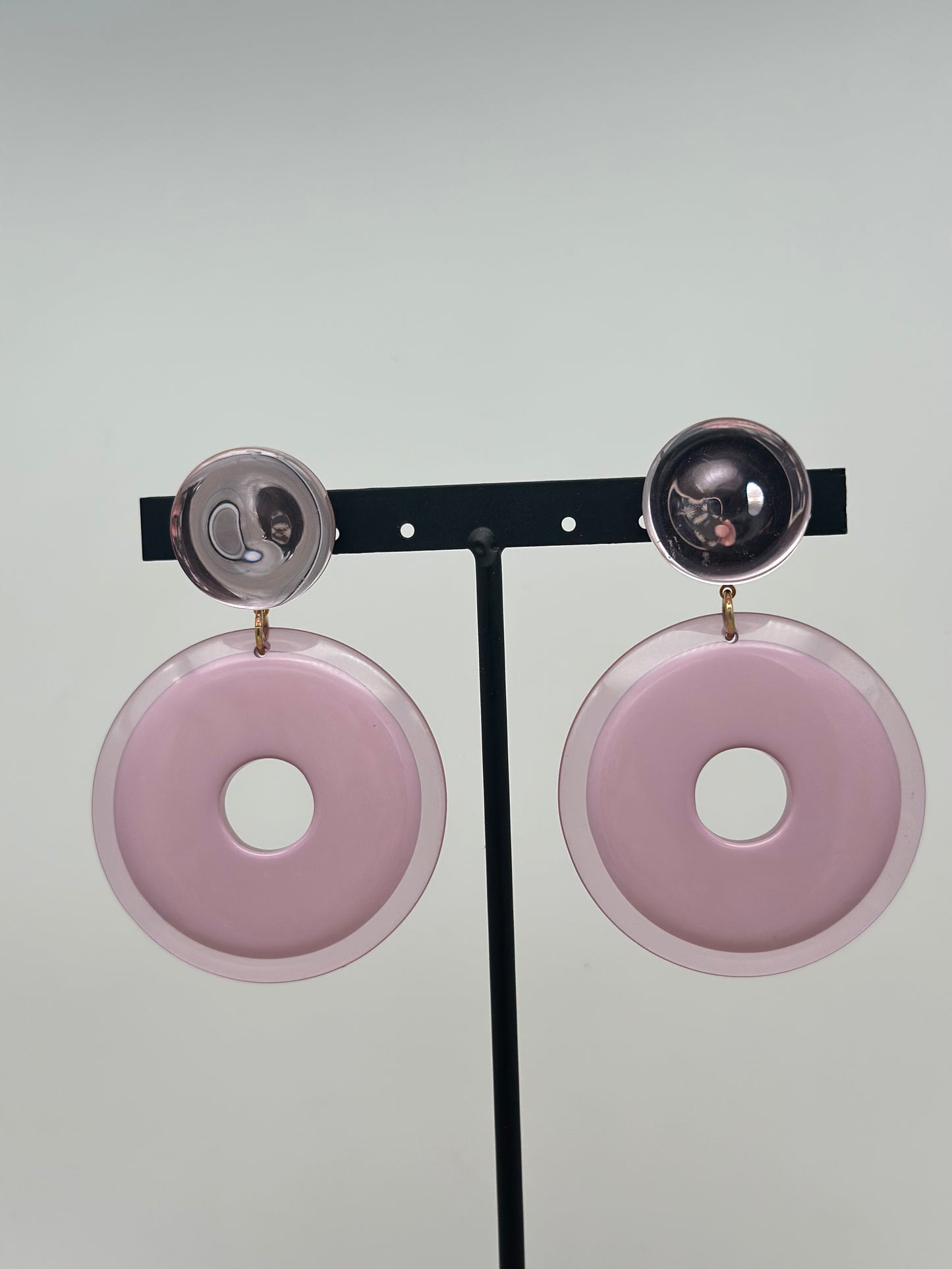 Boucles d’oreilles VINYLE - Francine BRAMLI