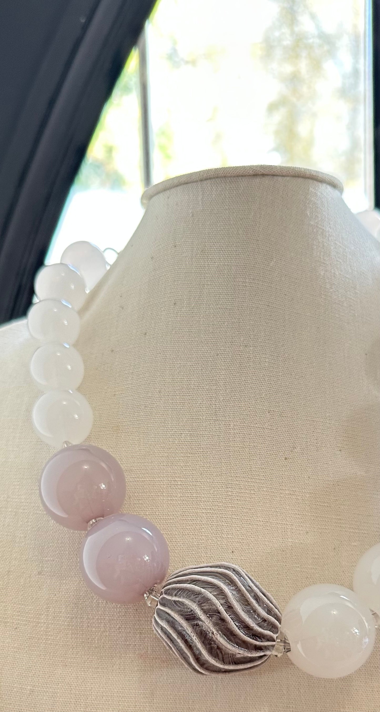 COLLIER PERLES - Francine BRAMLI