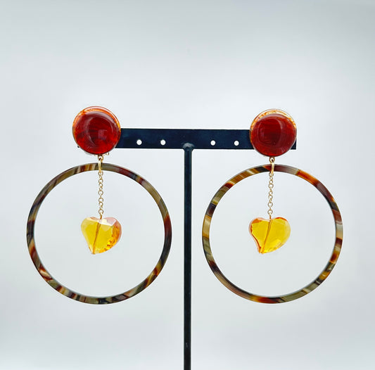 BOUCLES D'OREILLES CREOLES - Francine BRAMLI