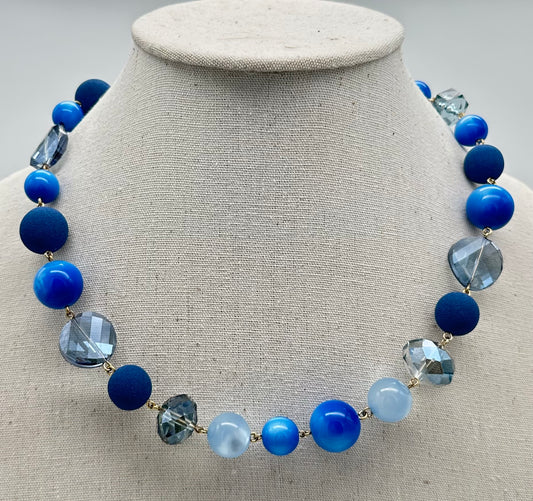 COLLIER ÉLÉMENTS SCINTILLANTS - Francine BRAMLI