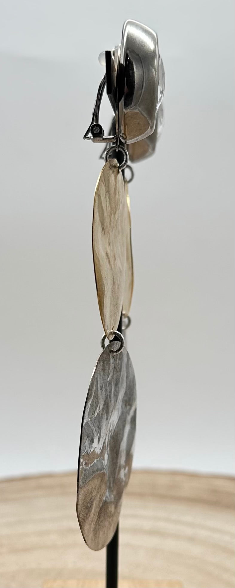 BOUCLES D'OREILLES ÉLÉMENTS SCINTILLANTS - Francine BRAMLI