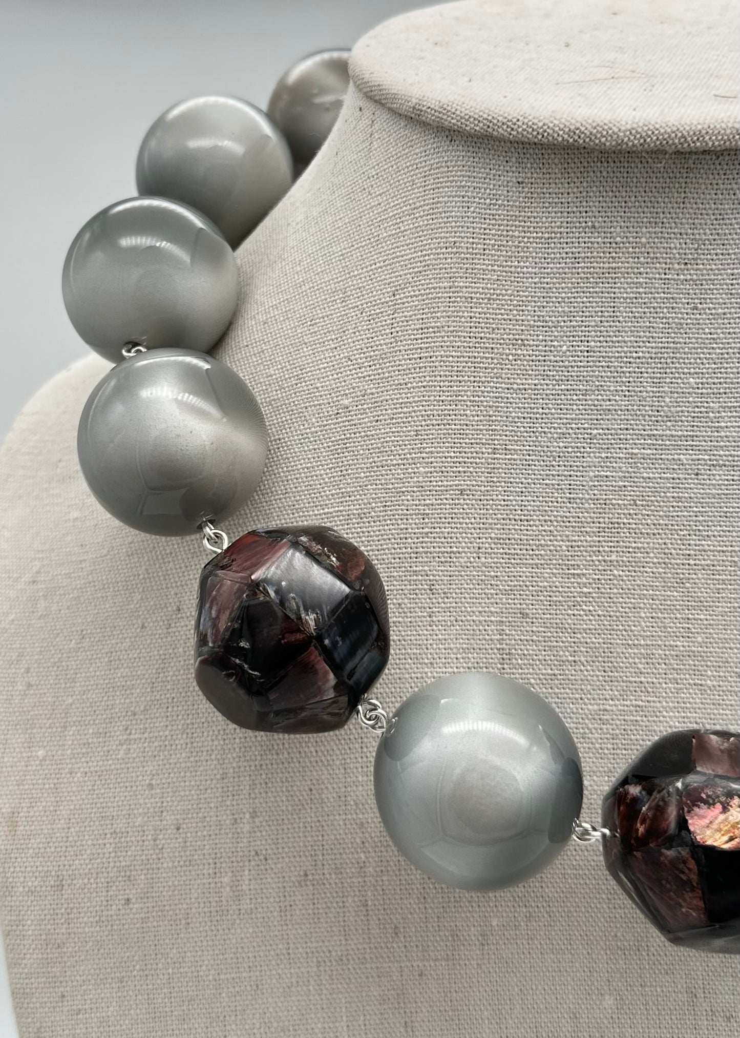 COLLIER PERLES - Francine BRAMLI