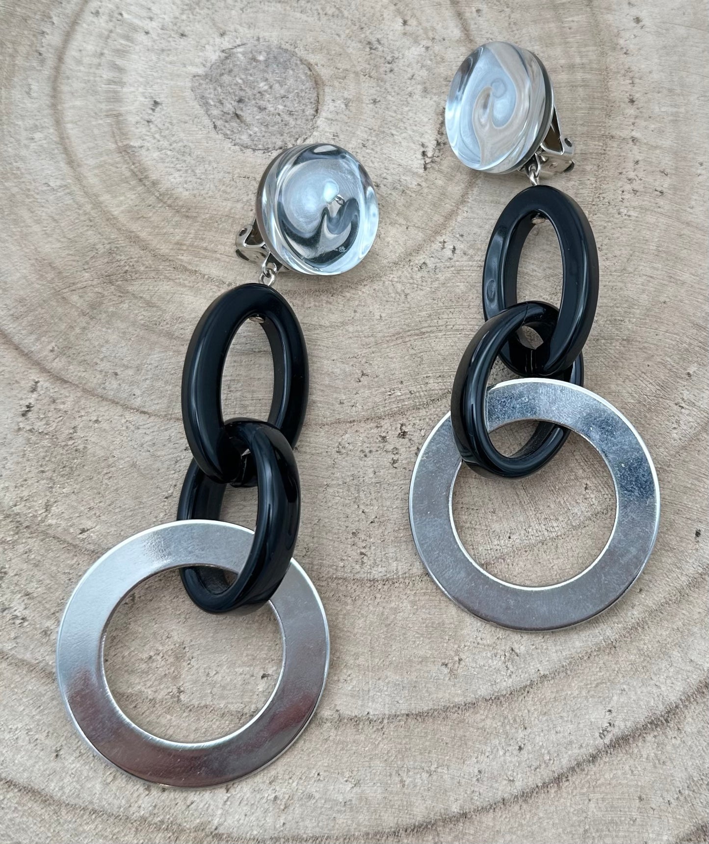 BOUCLES D'OREILLES MIROIR - Francine BRAMLI