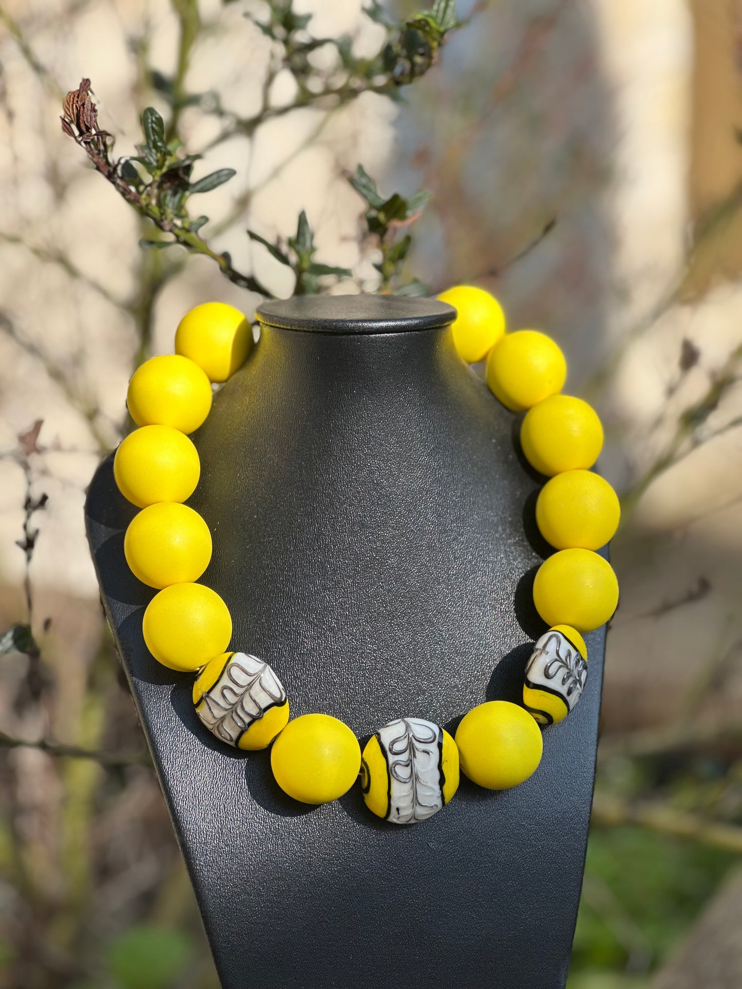 Collier perles fantaisie - Francine BRAMLI