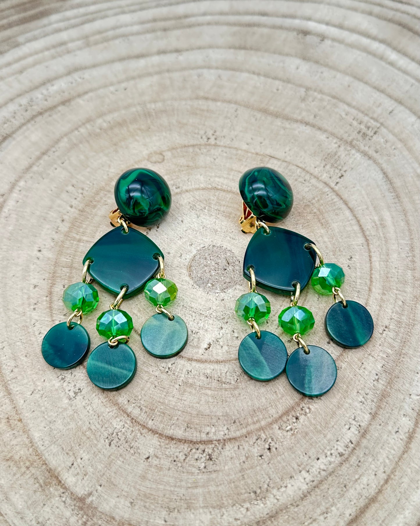 BOUCLES D’OREILLES PAMPILLES - Francine BRAMLI