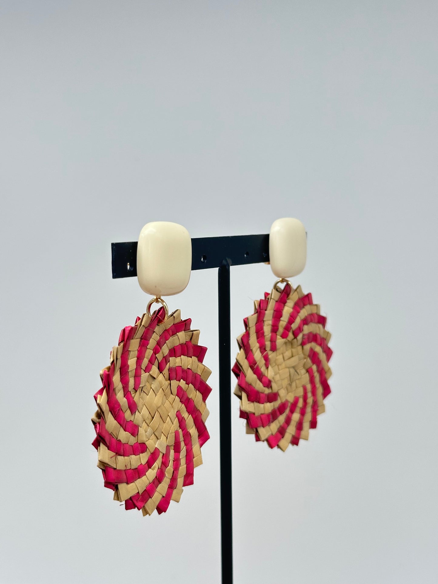 Boucles d’oreilles RAMBOUTAN  - Francine BRAMLI