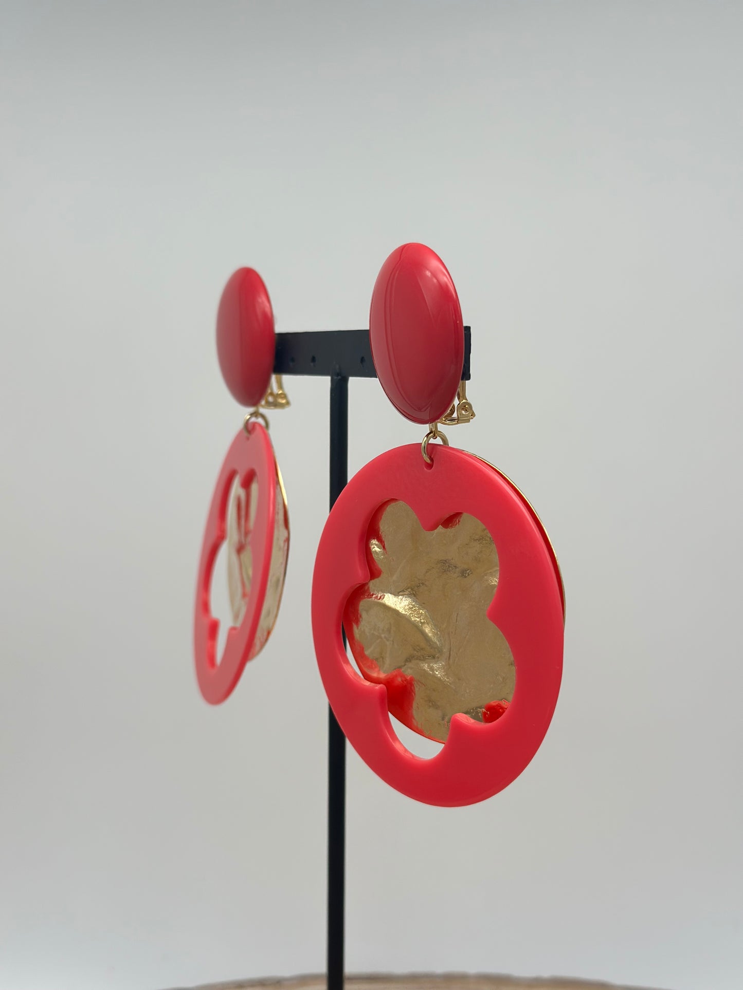 Boucles d’oreilles Créole fleur - Francine BRAMLI