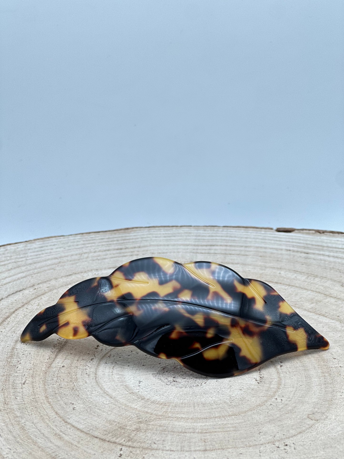 Barrette Feuille CASSIA - Francine BRAMLI