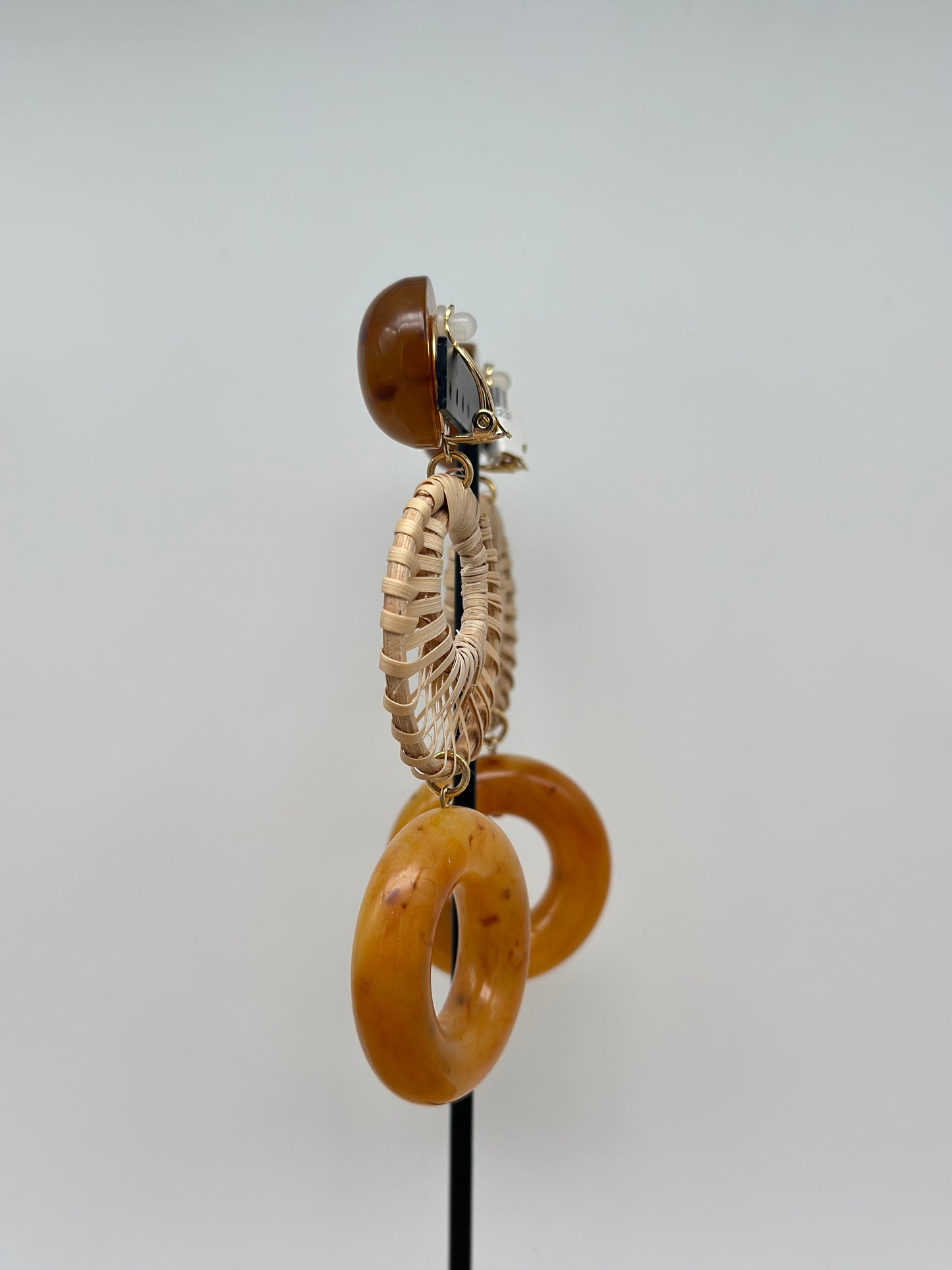 Boucles d’oreilles RAPHIA  - Francine BRAMLI