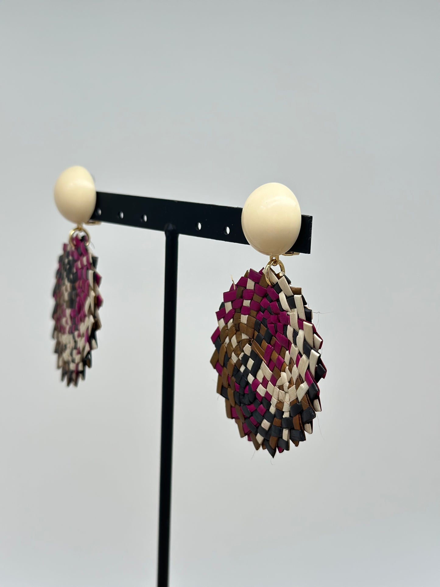 Boucles d’oreilles RAMBOUTAN  - Francine BRAMLI