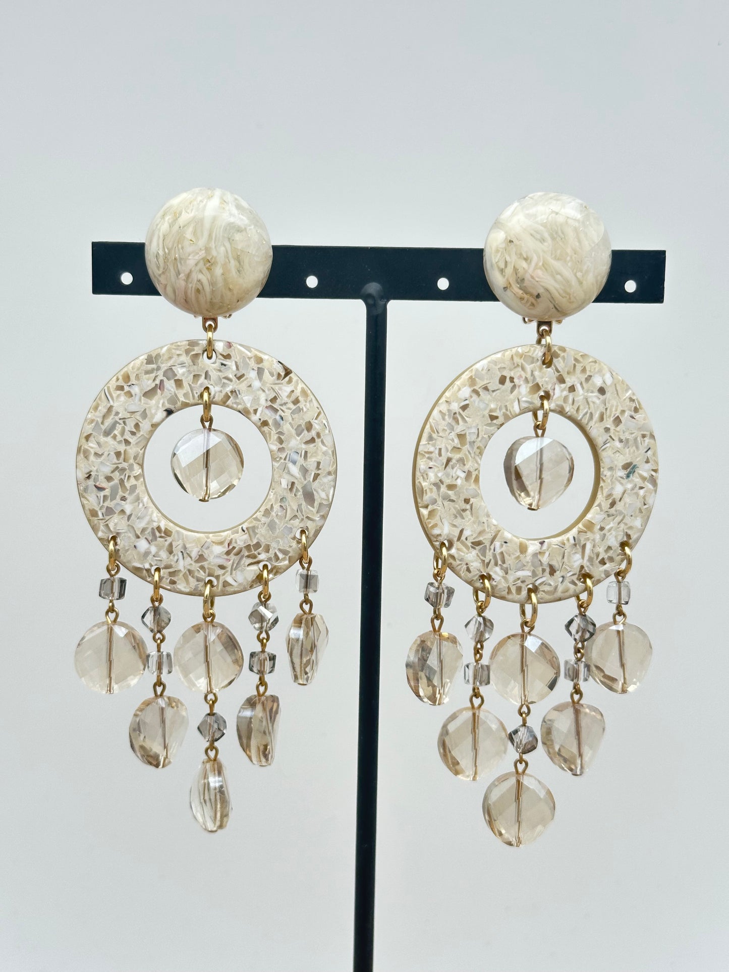 Boucles d’oreilles Pampilles - Francine BRAMLI