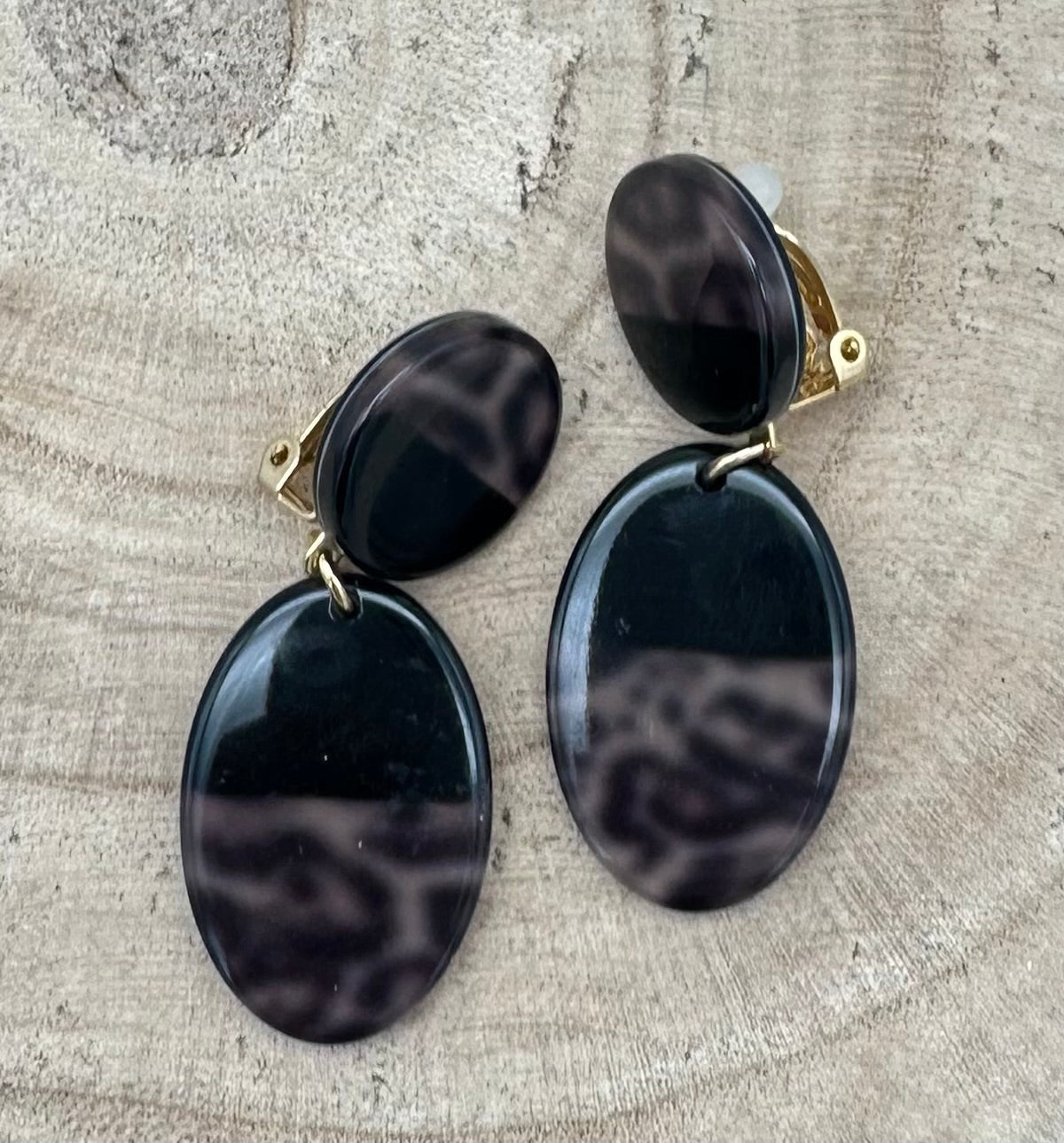 BOUCLES D'OREILLES LÉOPARD - Francine BRAMLI