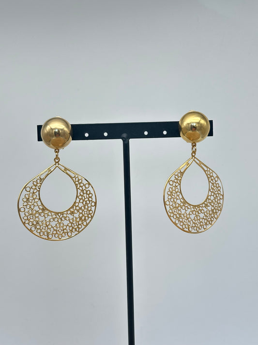 Boucles d’oreilles Floral - Francine BRAMLI