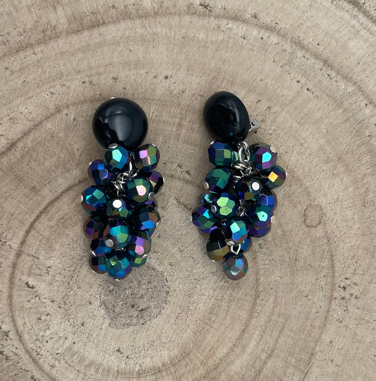 BOUCLES D’OREILLES GRAPPES - Francine BRAMLI