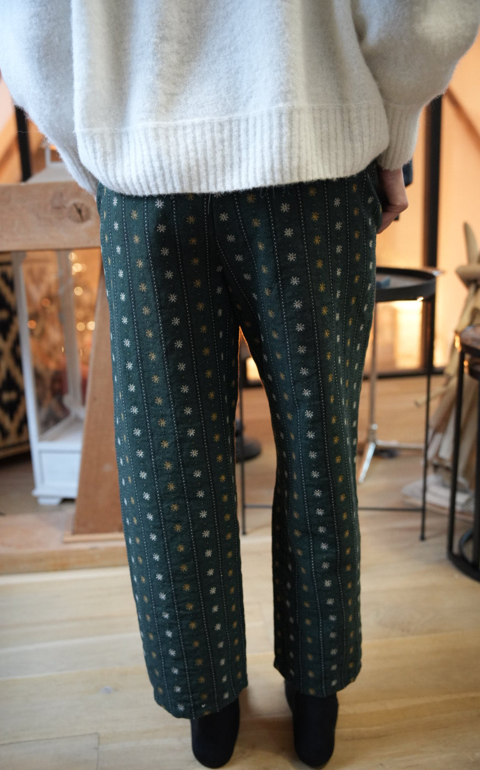 Pantalon marguerites