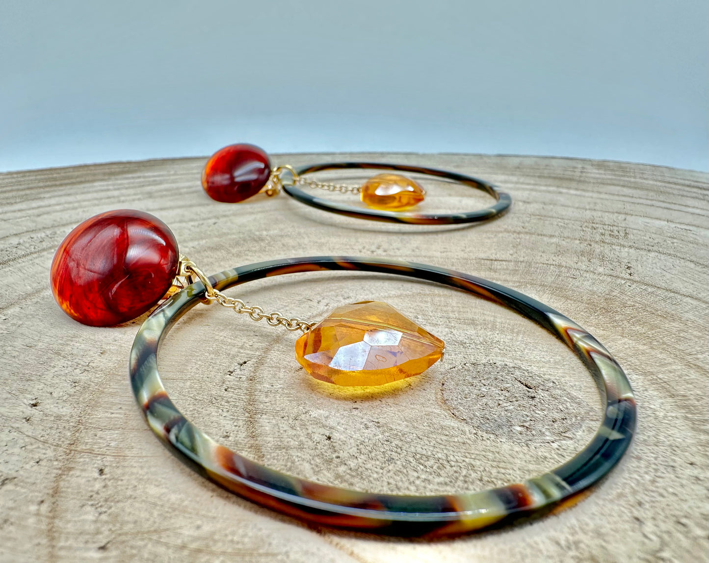 BOUCLES D'OREILLES CREOLES - Francine BRAMLI