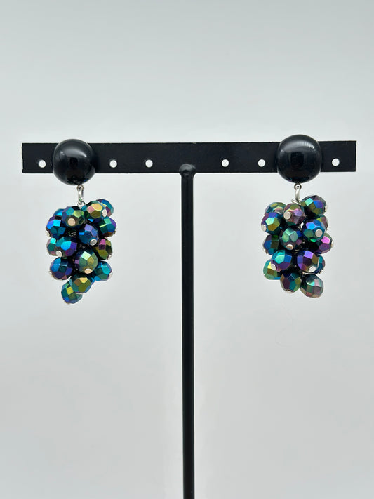 Boucles d’oreilles GRAPPE - Francine BRAMLI