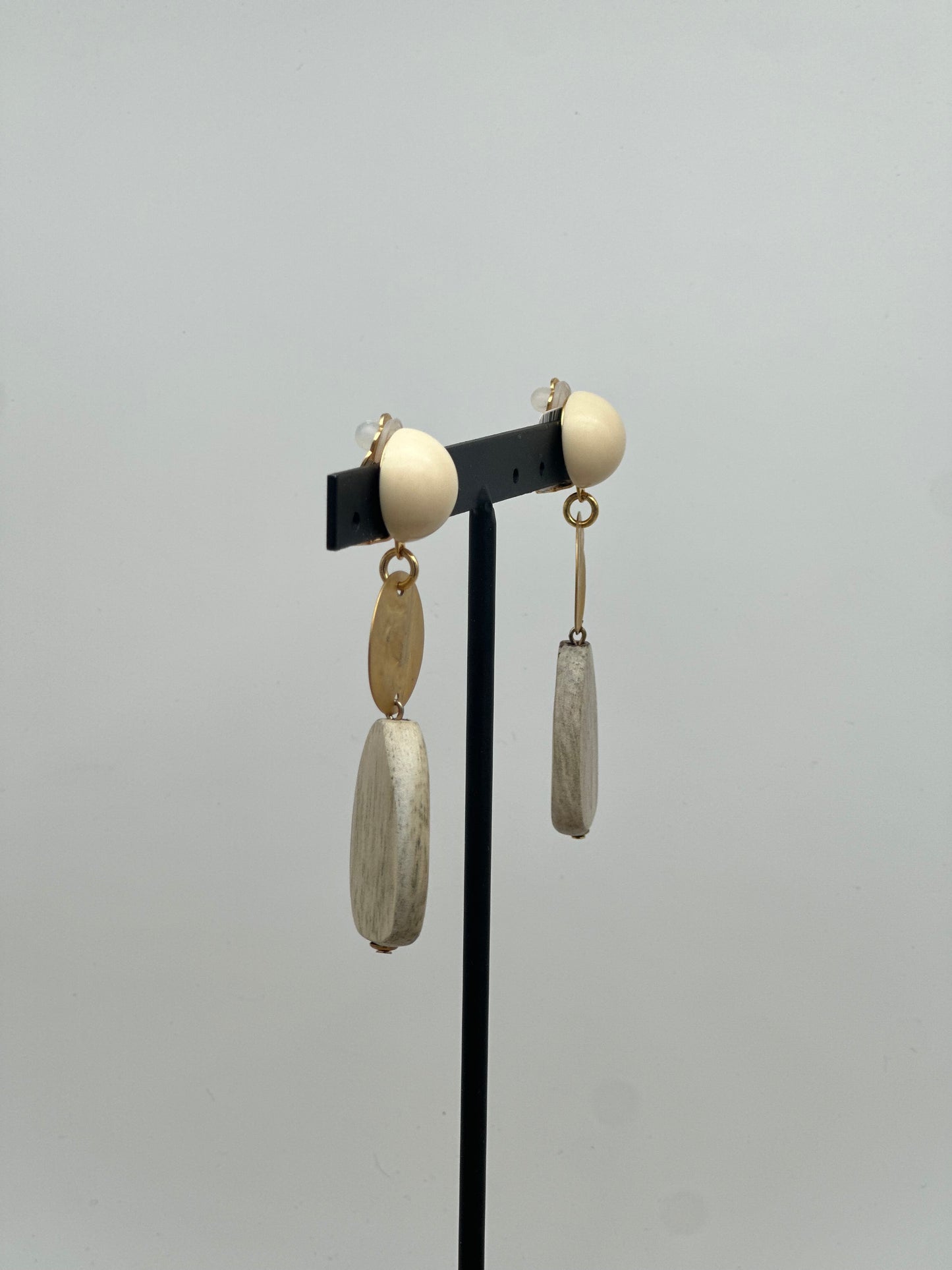 Boucles d’oreilles BOIS - Francine BRAMLI